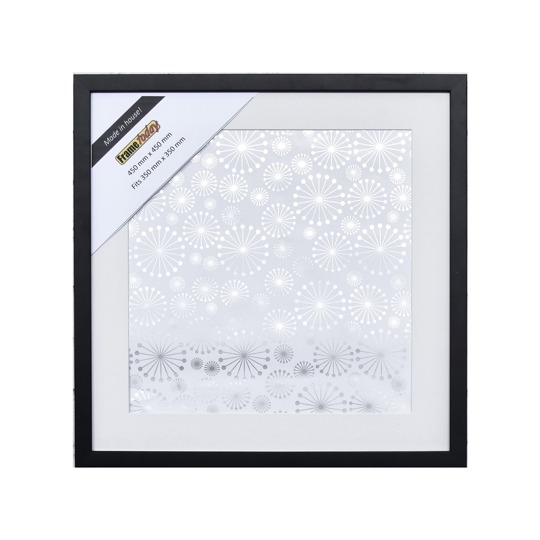 Black Square 450x450 mm Picture Frame