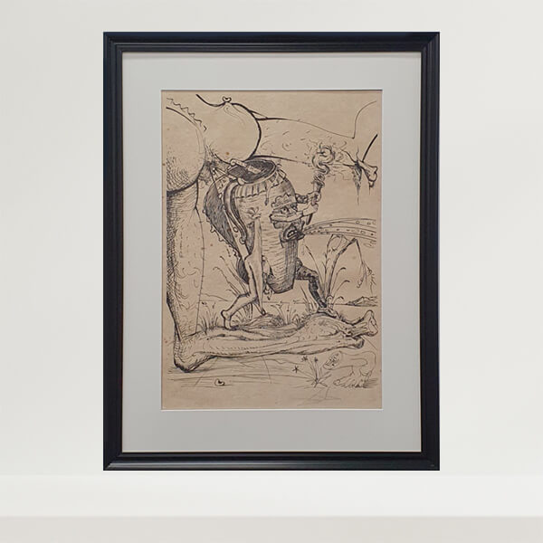 Conservation framed artwork