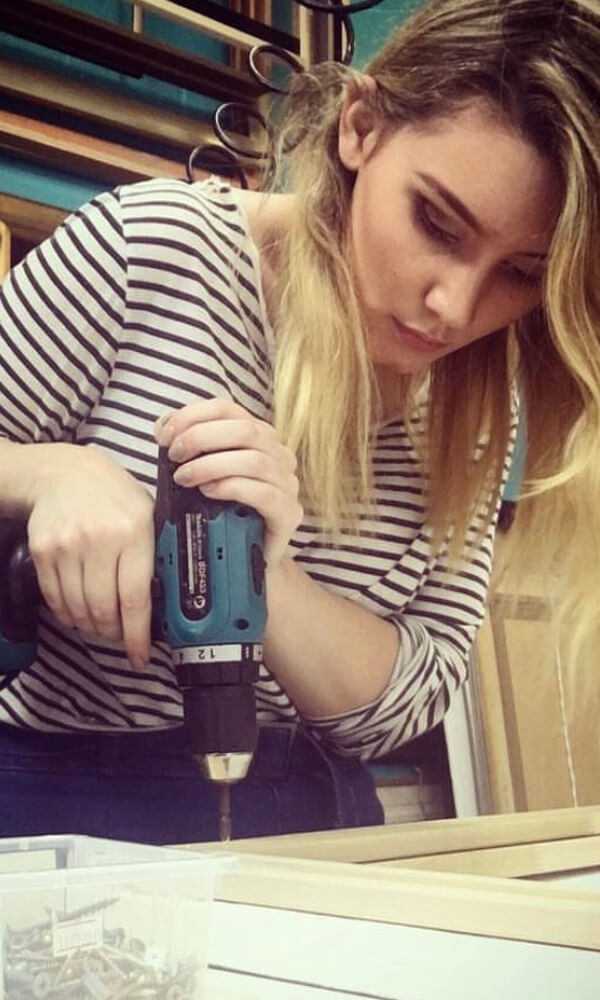 Eloise drilling stretcher frame