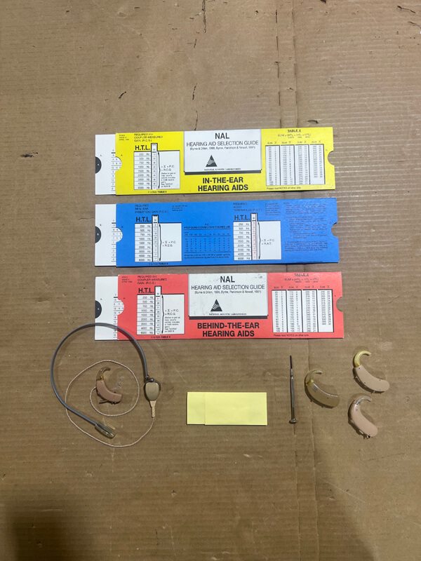 Layout for framing heading aid
