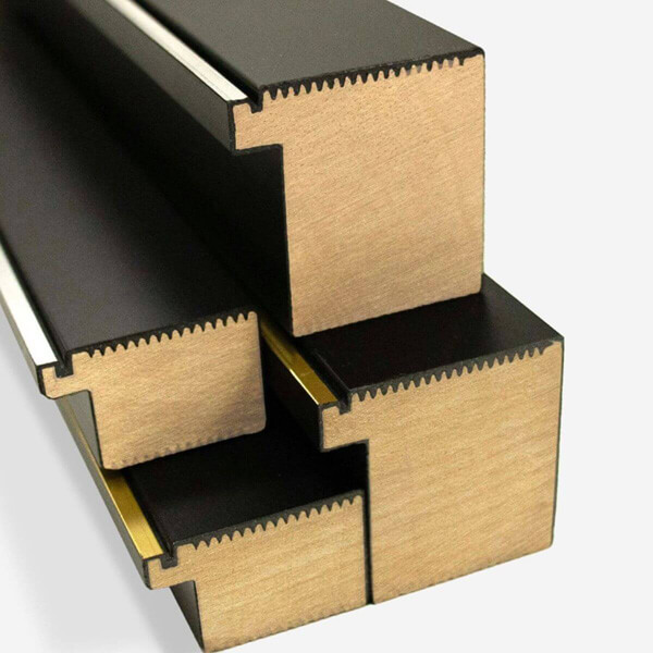 Lumina frame moulding end view