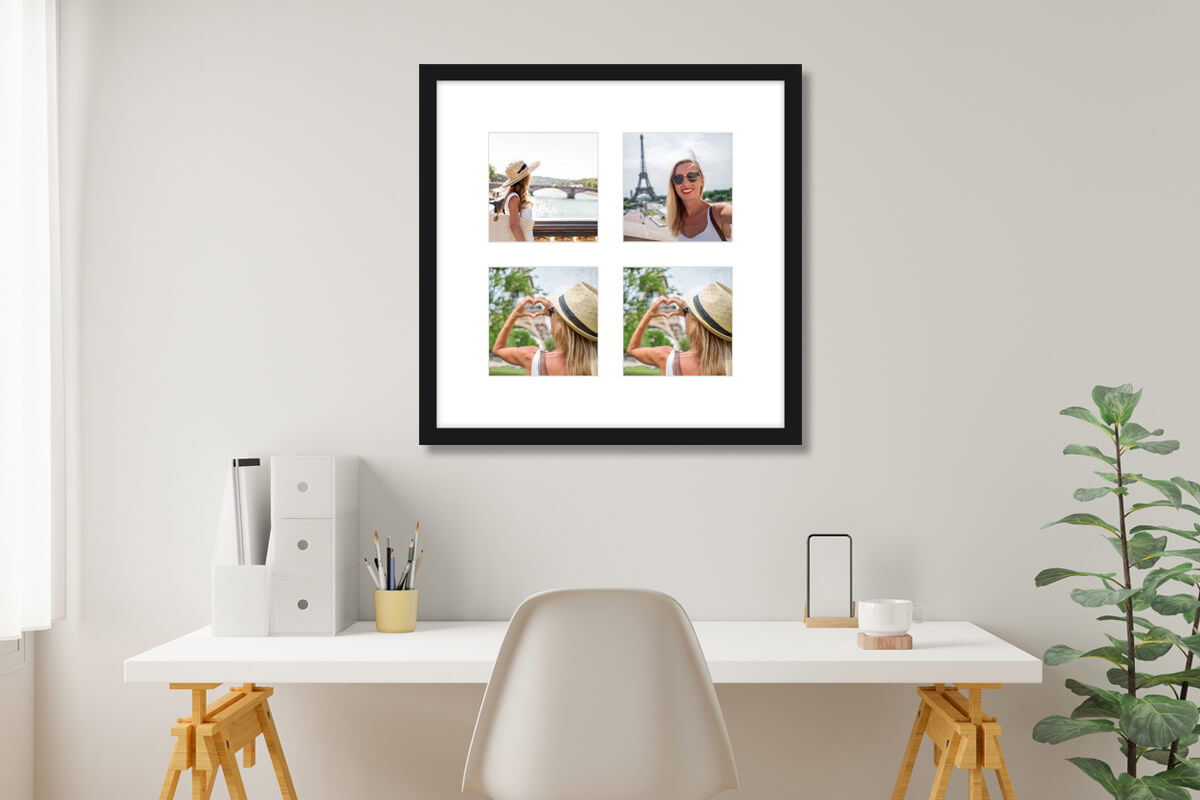 Collage of holiday photos