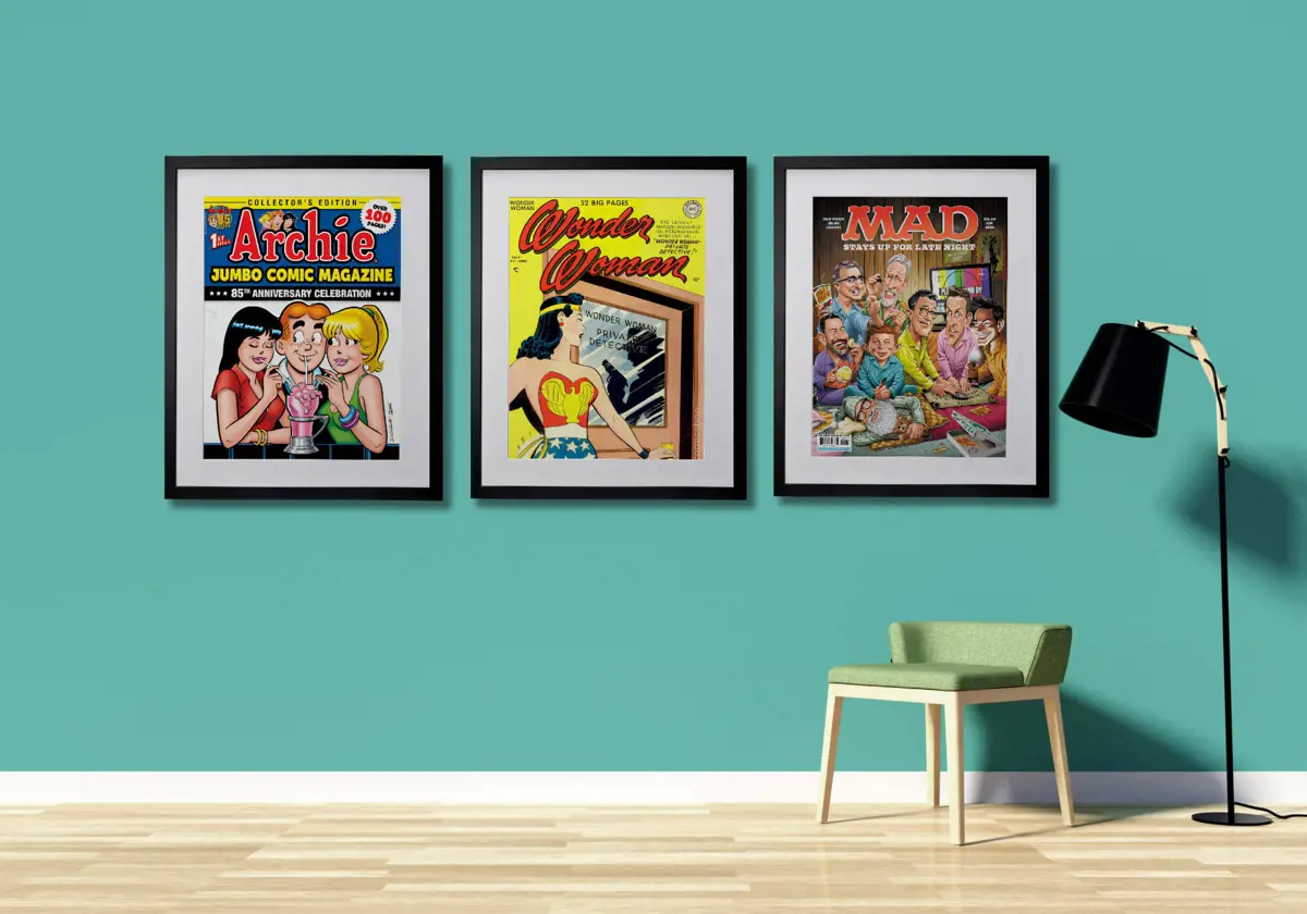 Comic & Magazine Conservation Framing