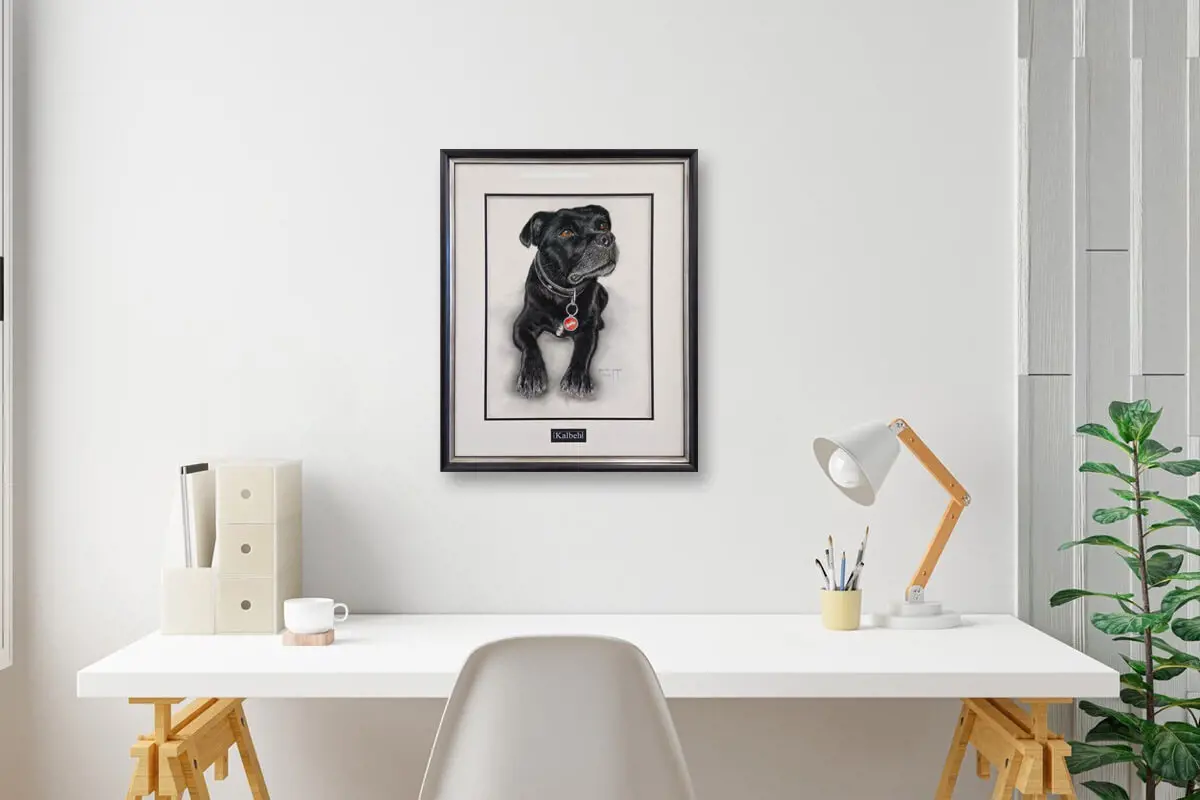How to Choose the Perfect Frame for Your Pet Portrait