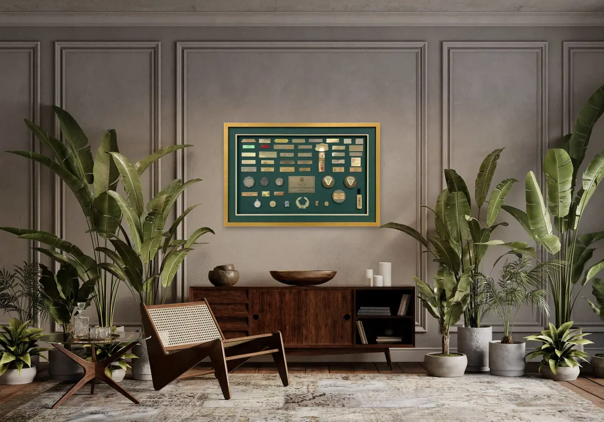 Plaques for Picture Frames & Memorabilia Frames 