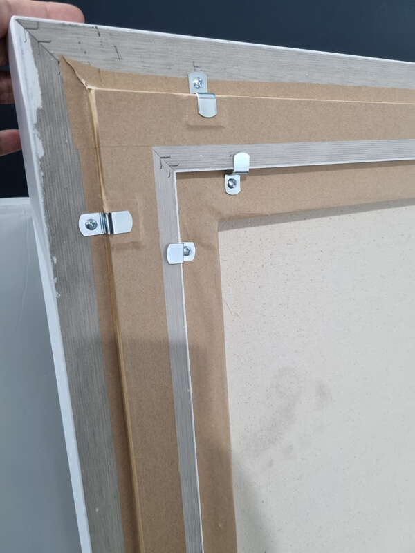 Back side double float frame