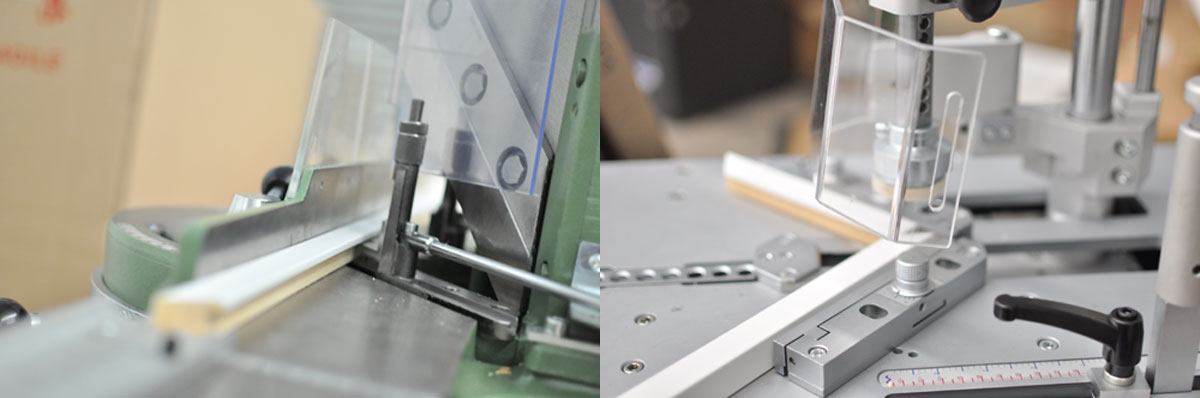 Picture frame cutting and joining