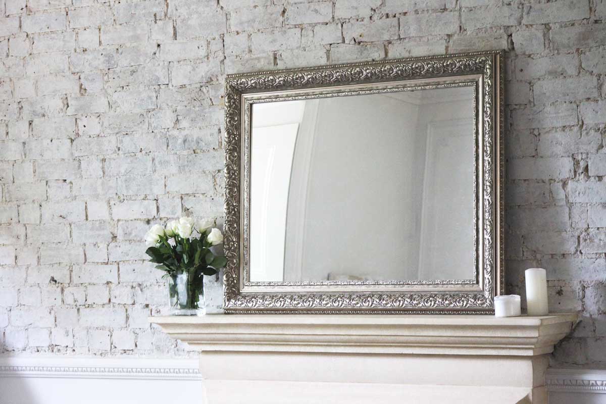 pre-framed mirror